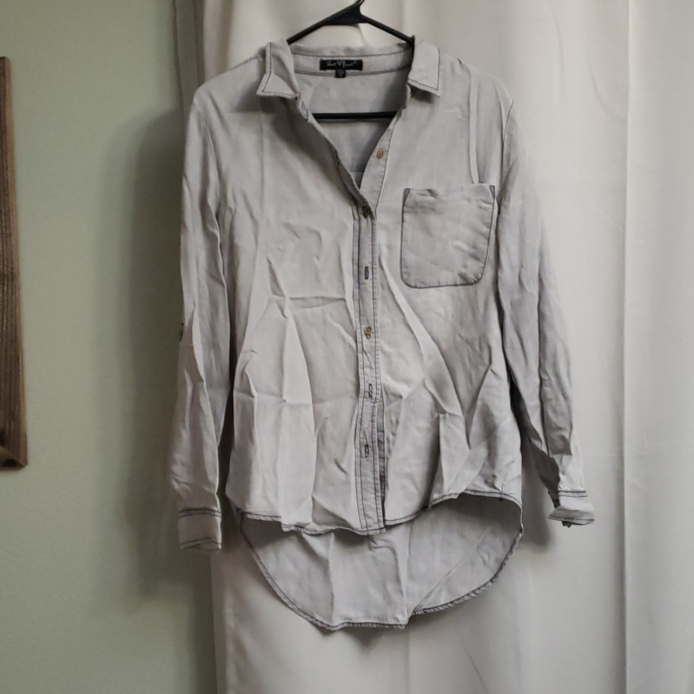 Velvet Heart Button Down Top